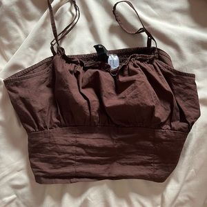 H&M Brown Tank Top